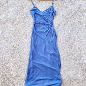 Rampage Y2K Vintage Drapey‎ Rhinestone Prom Dress